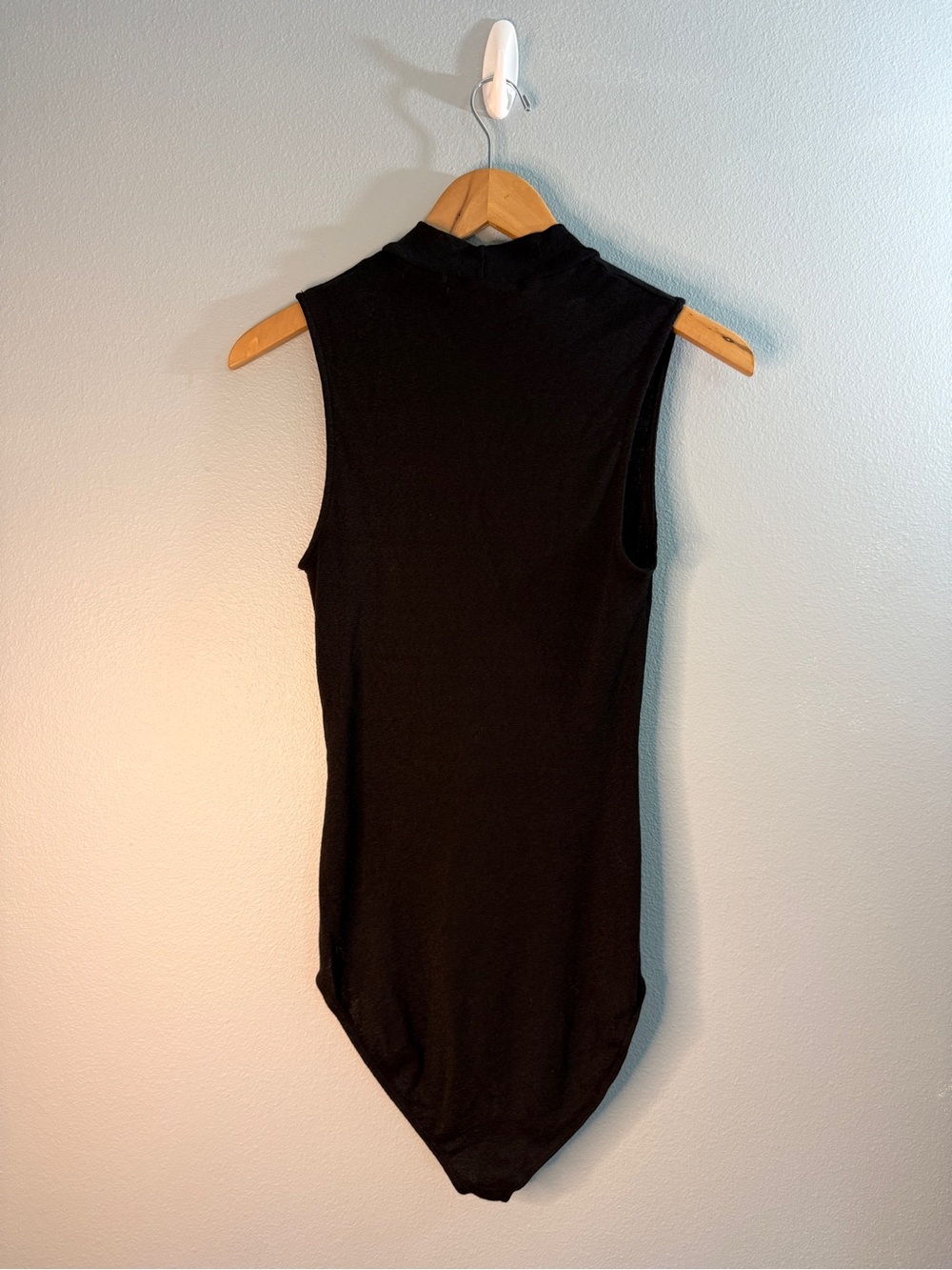 Michael Stars Black Choker Neck Bodysuit Size S - Picture 6 of 6